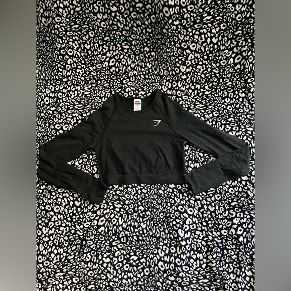 SOLD! 🥰Gymshark Vital Seamless 2.0 Long Sleeve Crop Top - Picture 1 of 9